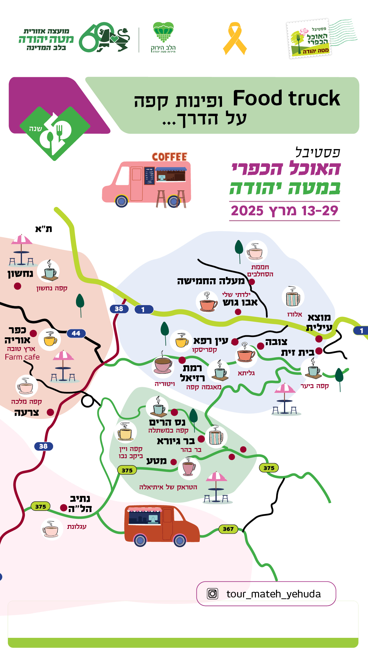 פודטראק ופינות קפה